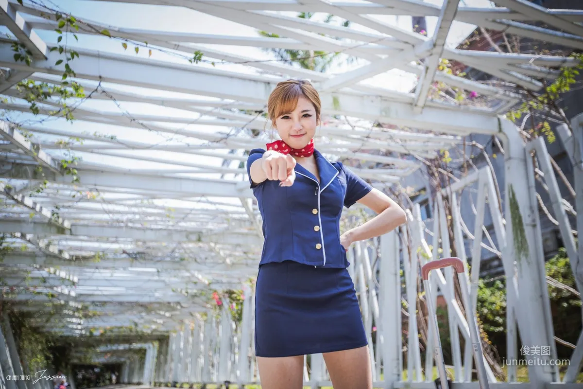 [台灣女神] 卡卡兒《美麗空姐》寫真集 31
