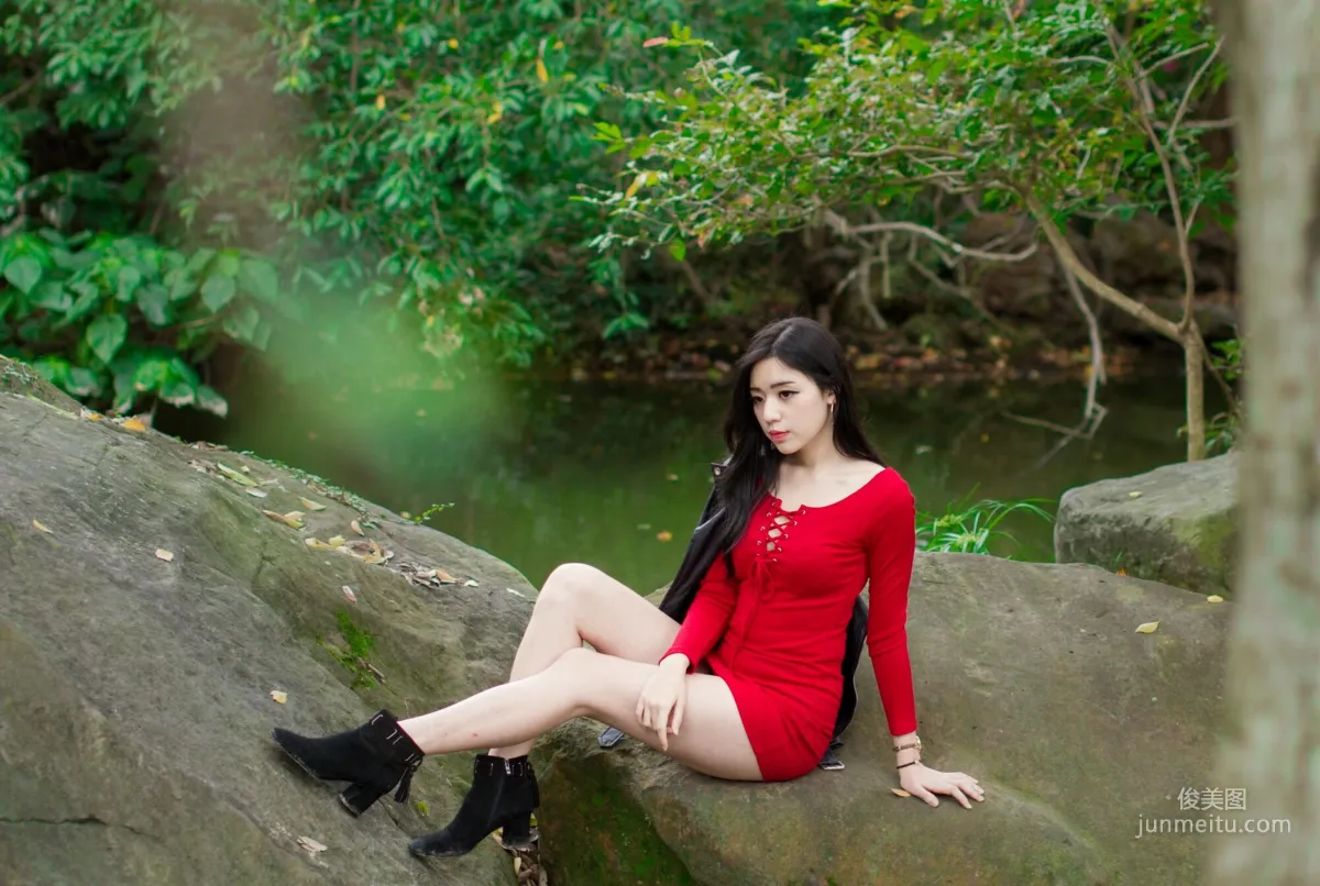 [台灣網紅美女] 謝立琪 大安森林公園 寫真集 13