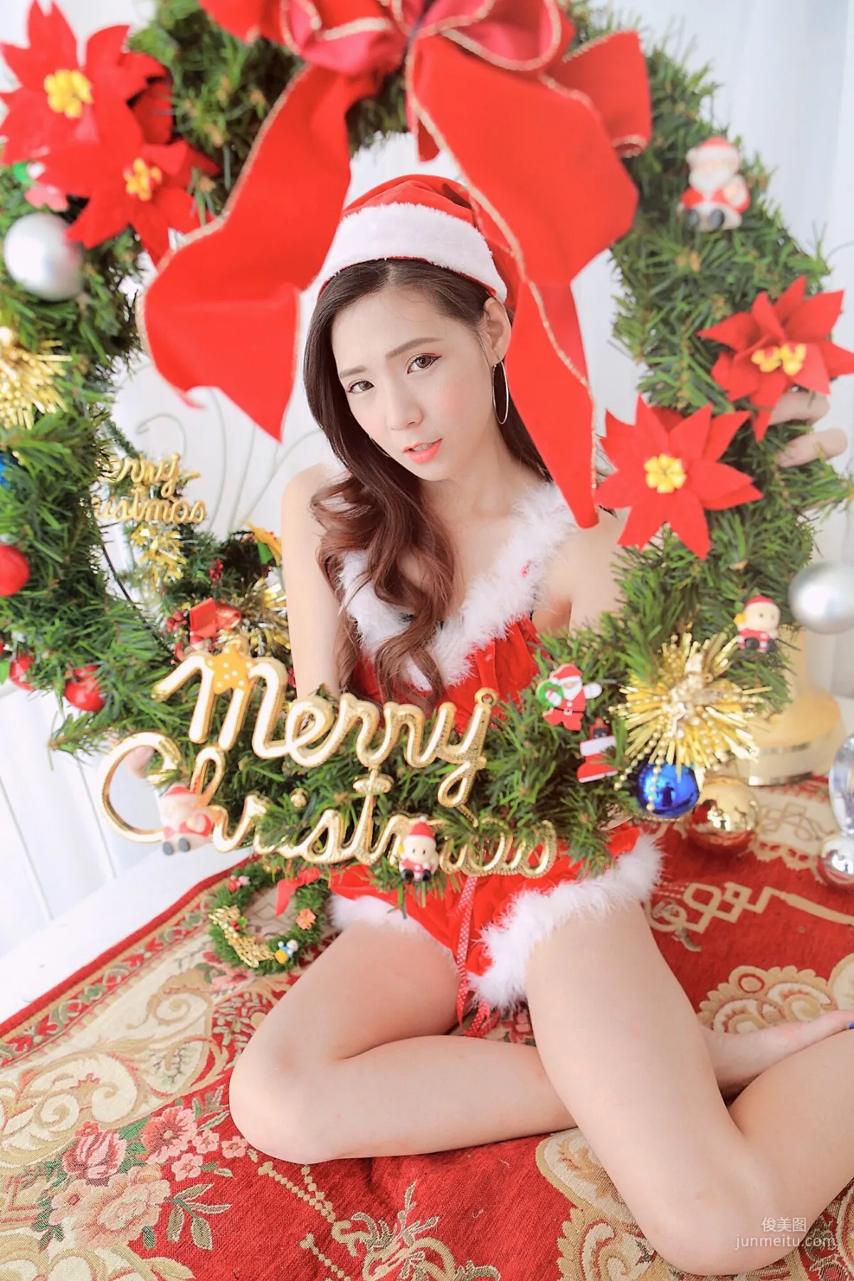 [台灣女神] 吳諾DUDU 聖誕棚拍 寫真集 14