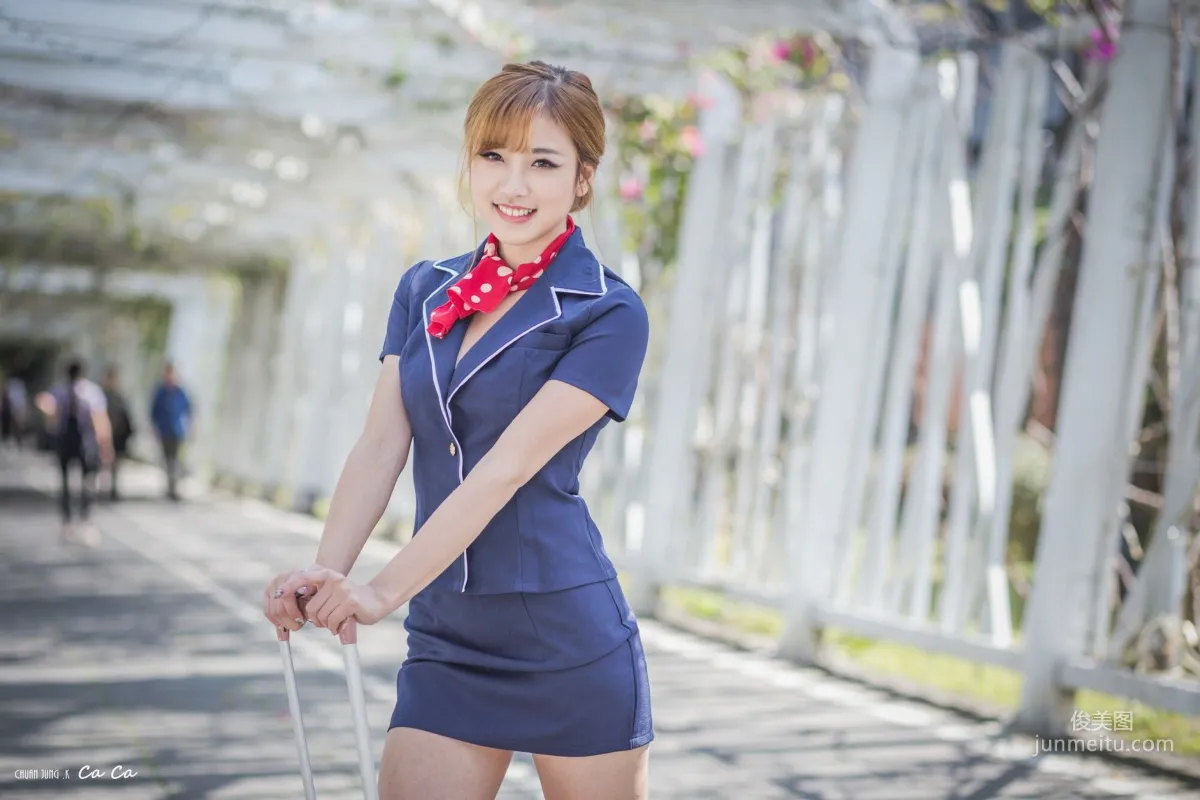 [台灣女神] 卡卡兒《美麗空姐》寫真集 5