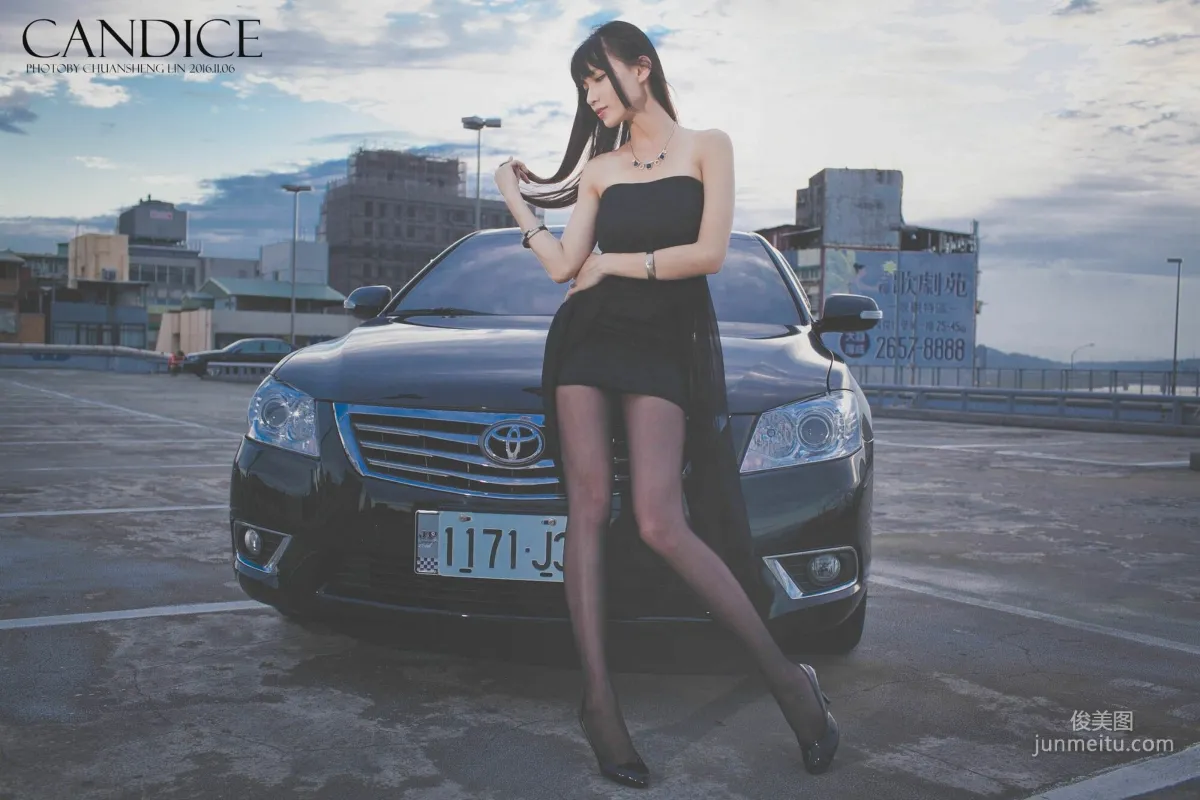 [台灣嫩模] 蔡譯心Candice《車外拍》 寫真集 67