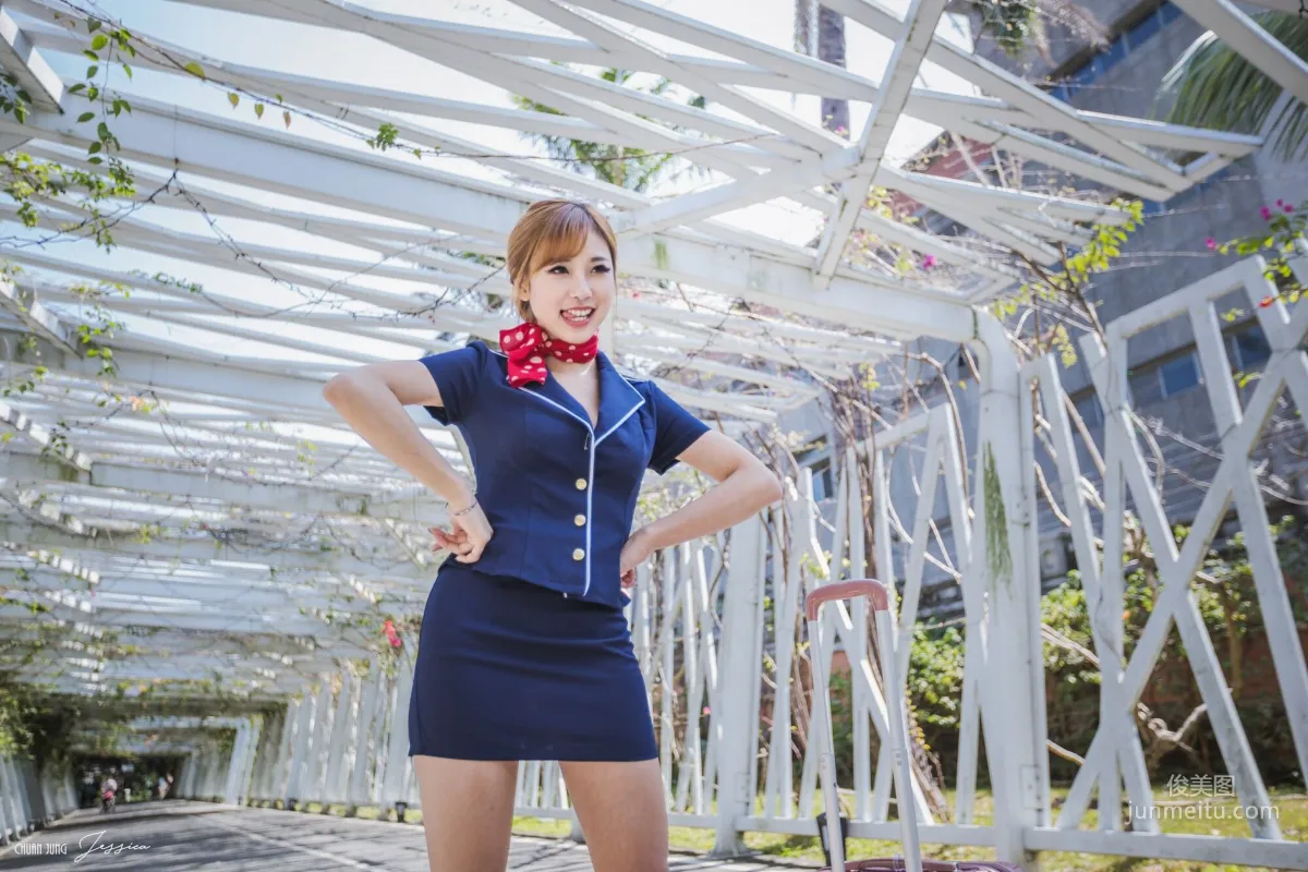 [台灣女神] 卡卡兒《美麗空姐》寫真集 29