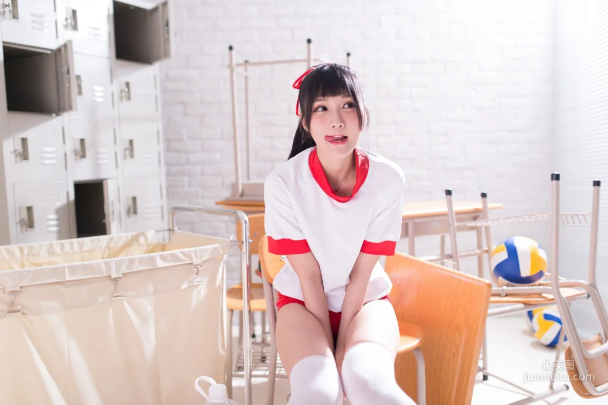 [台灣正妹] 喬喬兒《琴棚孫尚香 白絲》寫真集 16