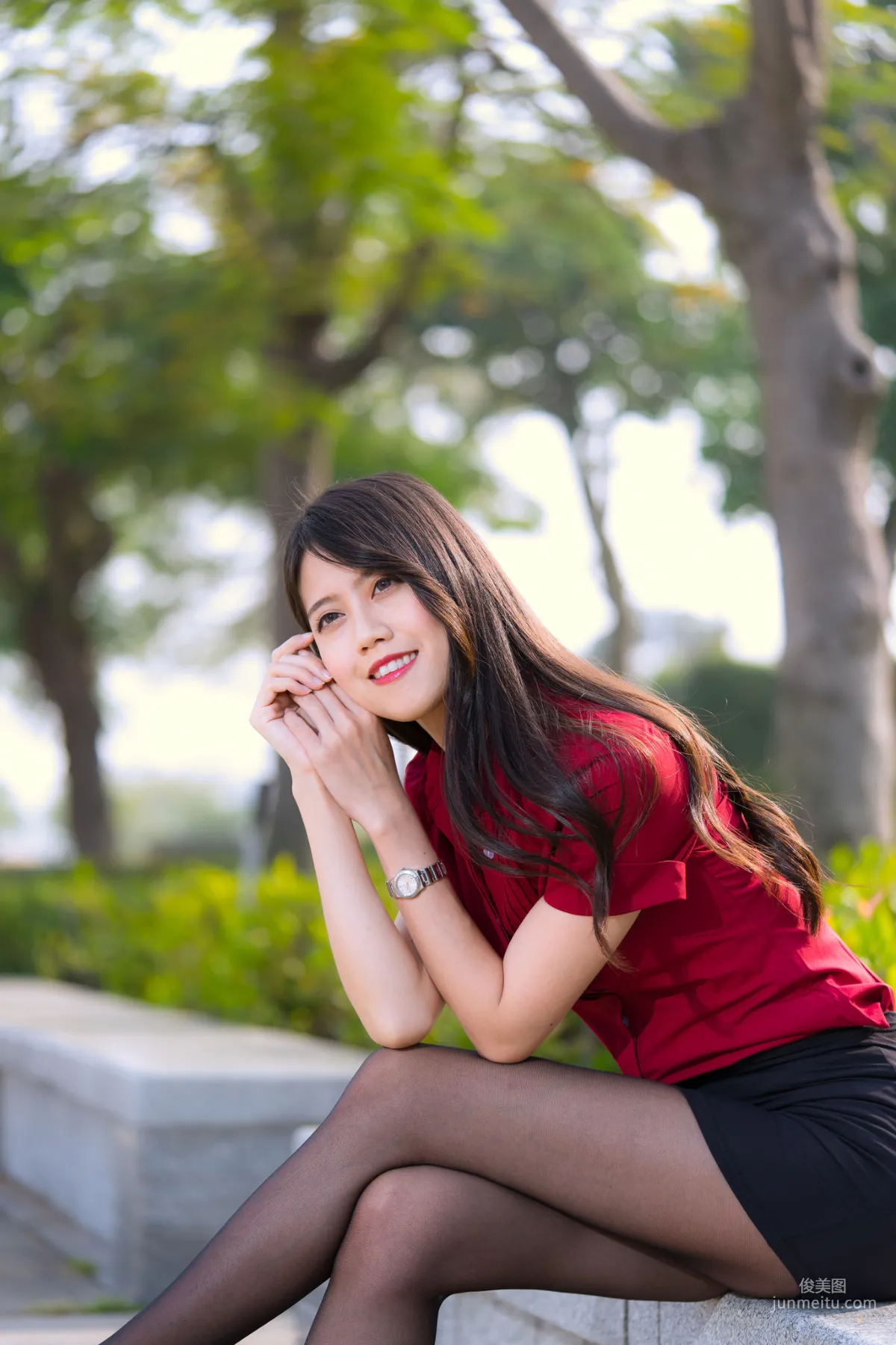 [台灣網紅美女] Candy寶兒《夢時代黑絲街拍》 寫真集 69