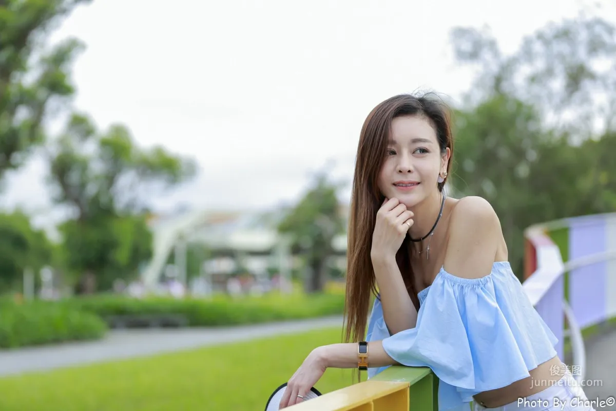 [台灣嫩模] 韓羽《圓山花博外拍》 寫真集 21