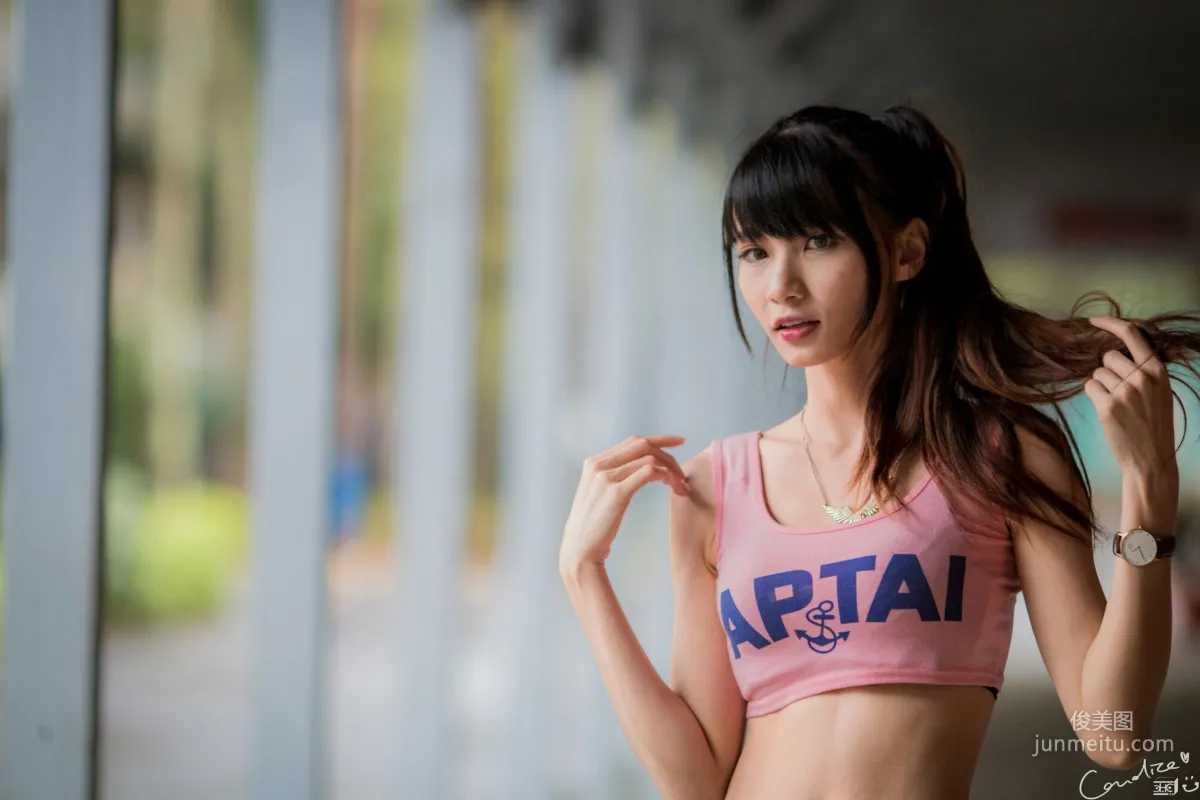 [台灣正妹] 蔡譯心 - 熱褲運動裝 寫真集 6