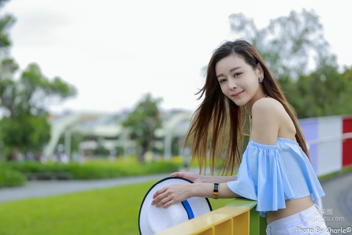 [台灣嫩模] 韓羽《圓山花博外拍》 寫真集 14