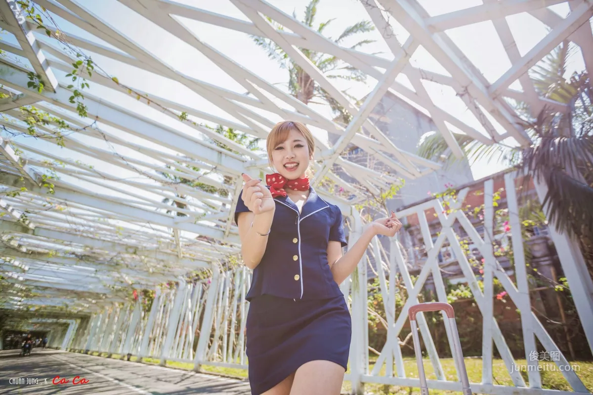 [台灣女神] 卡卡兒《美麗空姐》寫真集 34