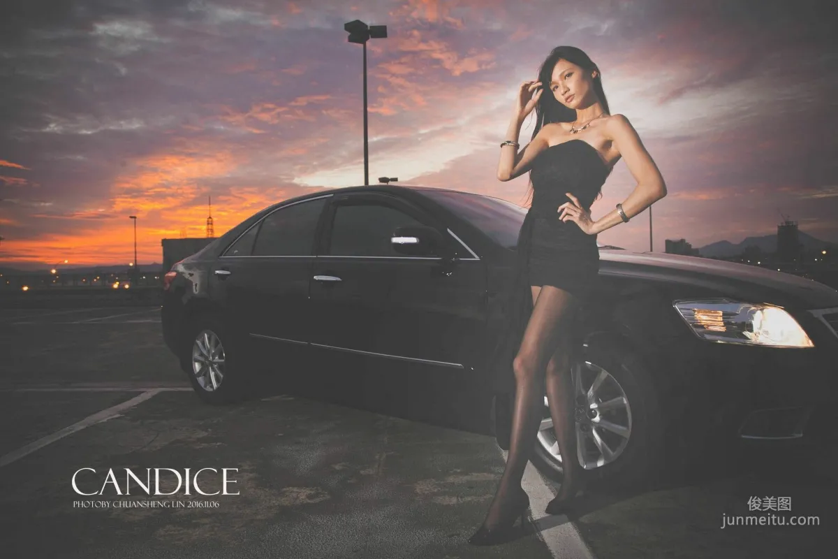 [台灣嫩模] 蔡譯心Candice《車外拍》 寫真集 80