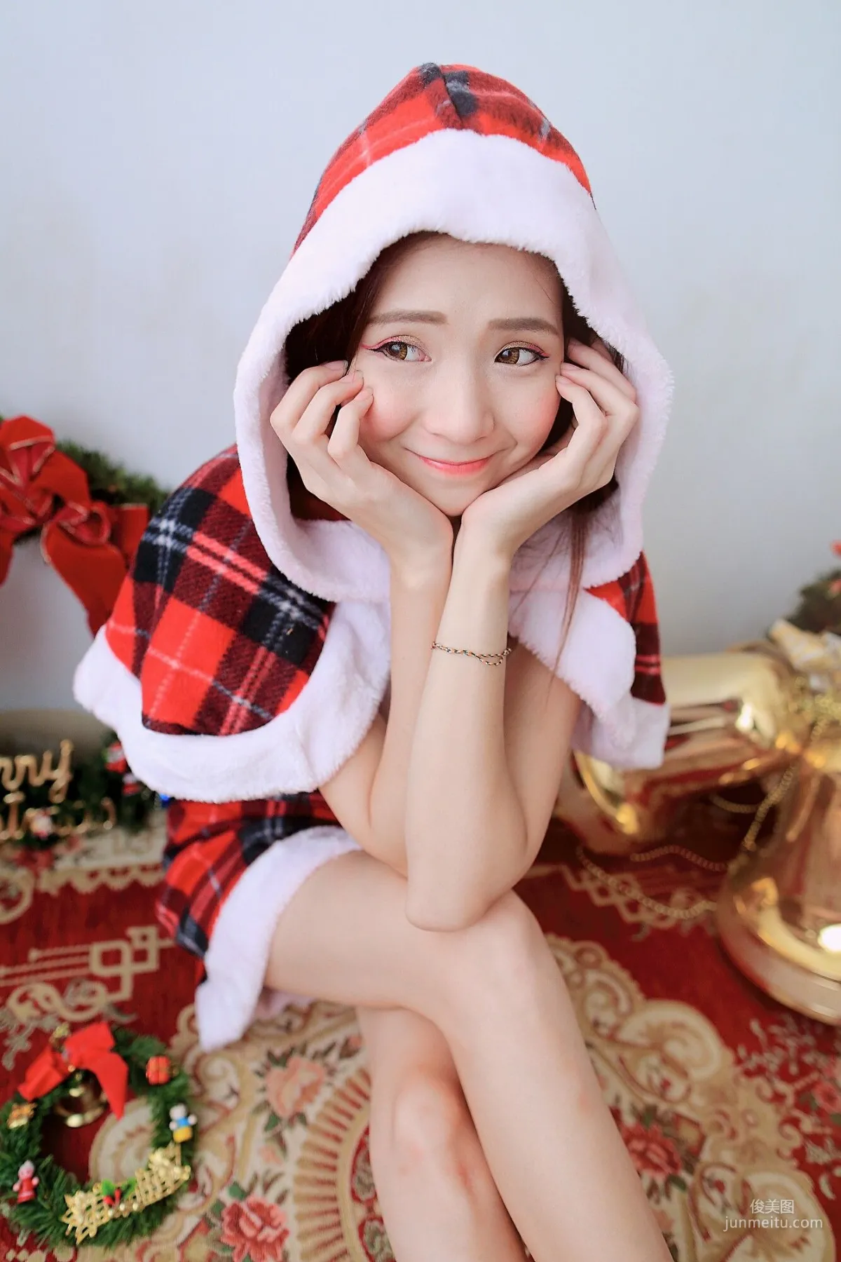 [台灣女神] 吳諾DUDU 聖誕棚拍 寫真集 25