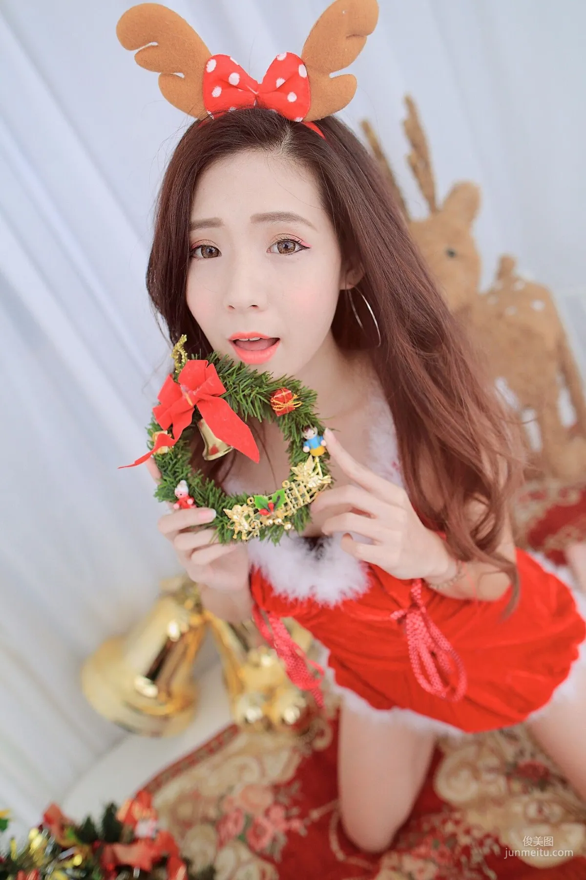 [台灣女神] 吳諾DUDU 聖誕棚拍 寫真集 20