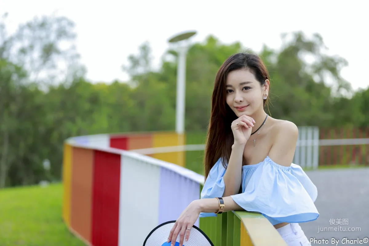 [台灣嫩模] 韓羽《圓山花博外拍》 寫真集 20