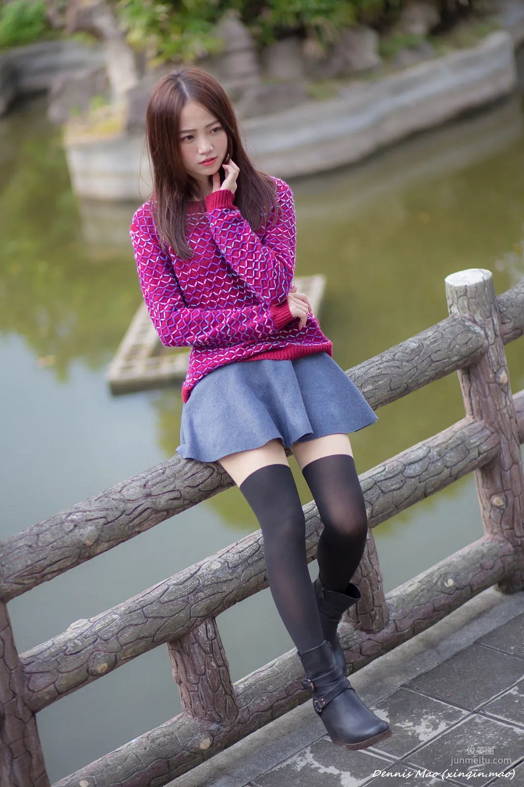 [台灣正妹] 思綺《雙溪公園(三套服裝）》 寫真集 5
