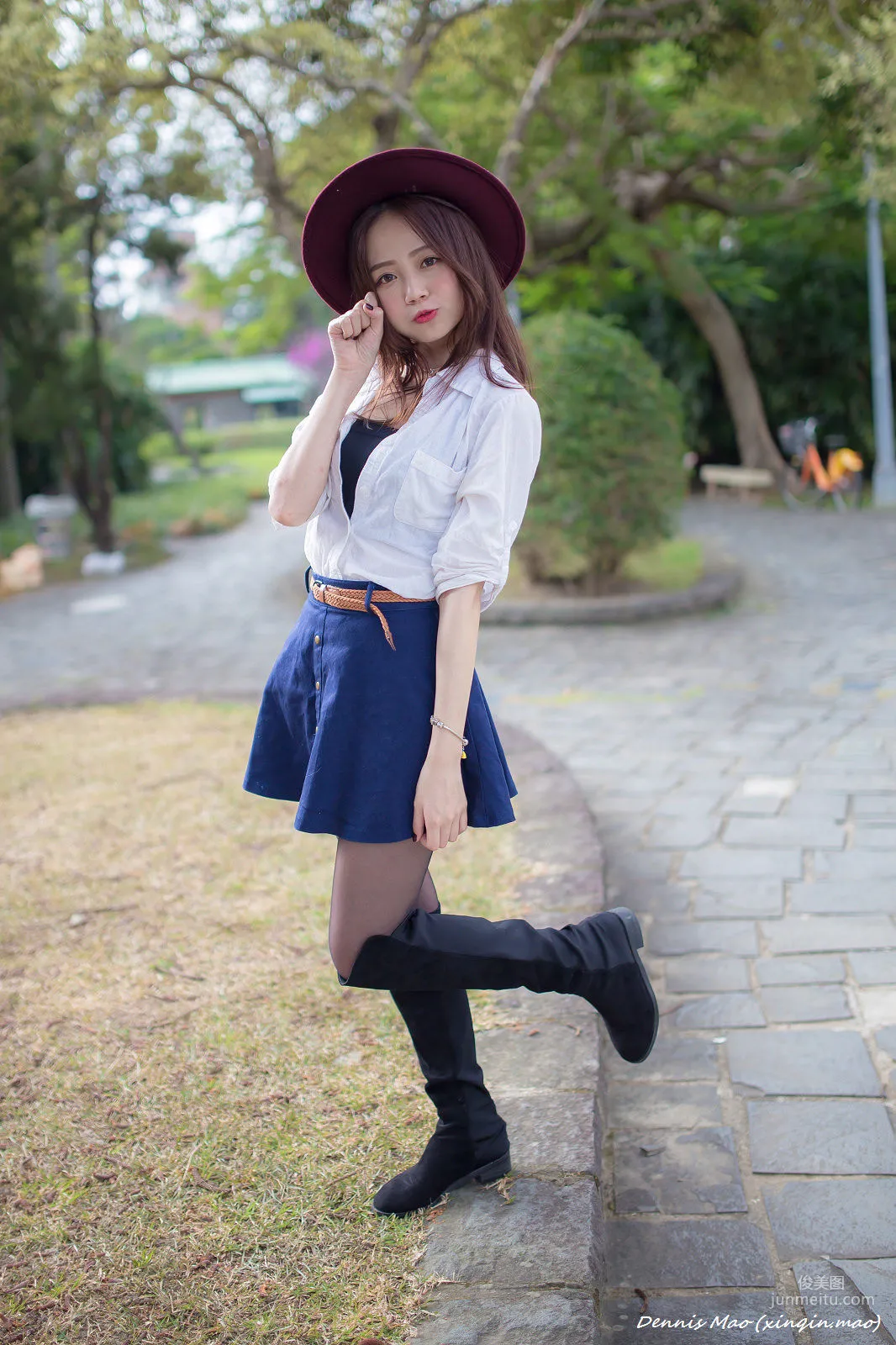 [台灣正妹] 思綺《雙溪公園(三套服裝）》 寫真集 20