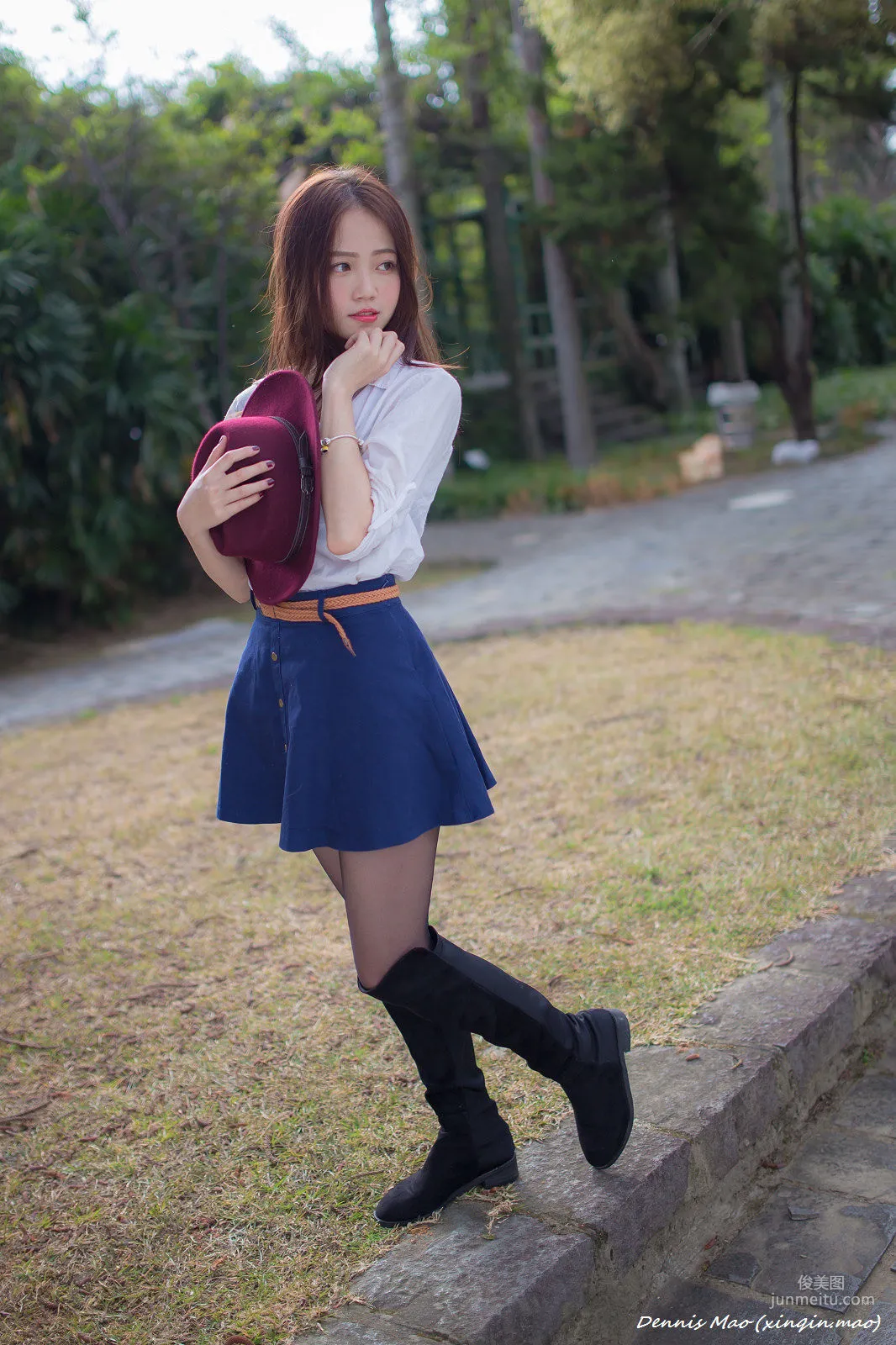 [台灣正妹] 思綺《雙溪公園(三套服裝）》 寫真集 48