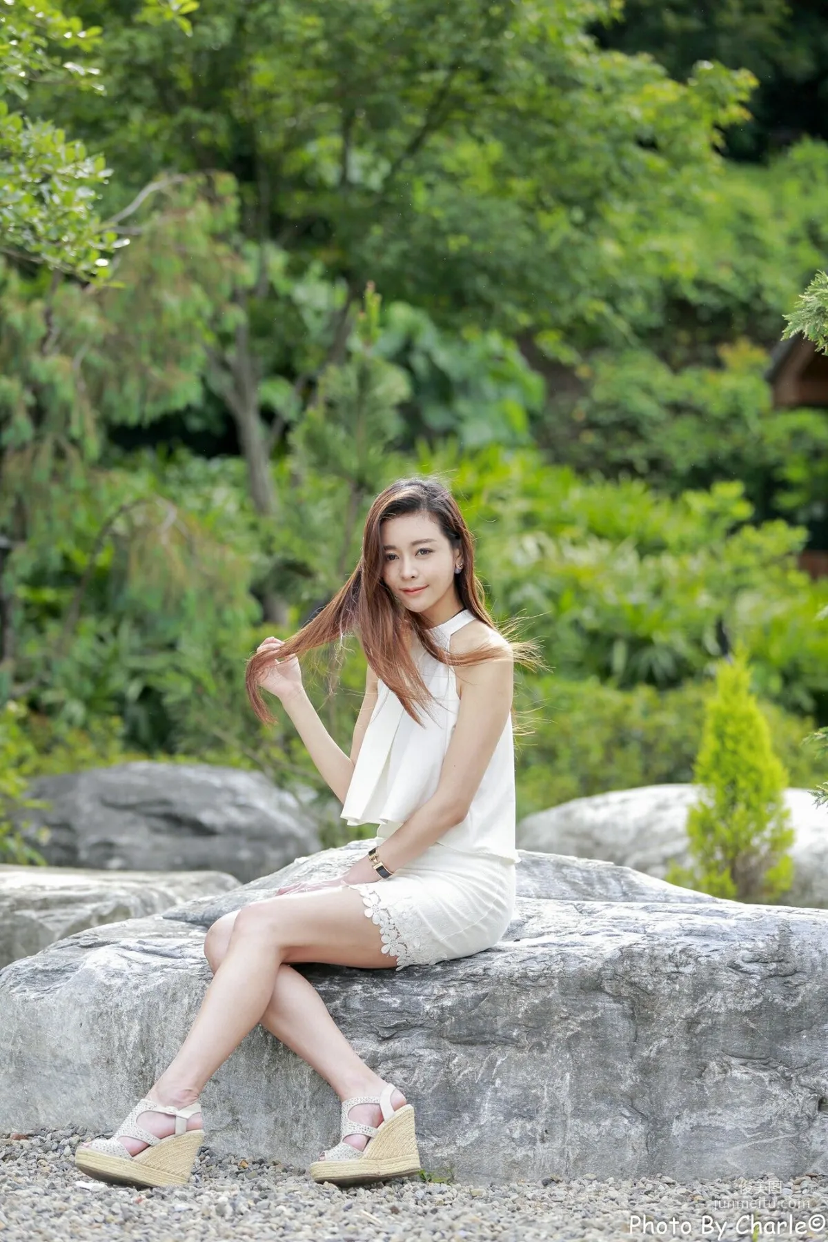 [台湾正妹] 韩羽 - 清新外拍 写真集92