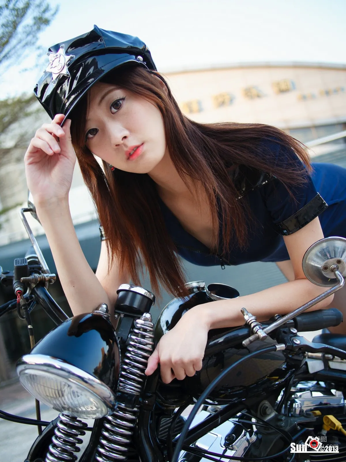 [台灣女神] 林茉晶 - 哈雷女警與空姐 寫真集 11
