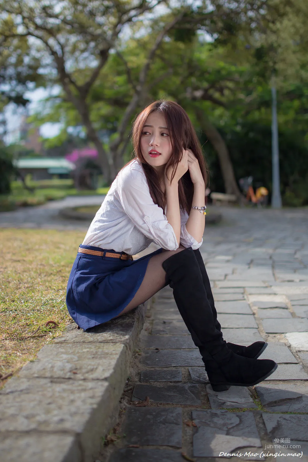 [台灣正妹] 思綺《雙溪公園(三套服裝）》 寫真集 34