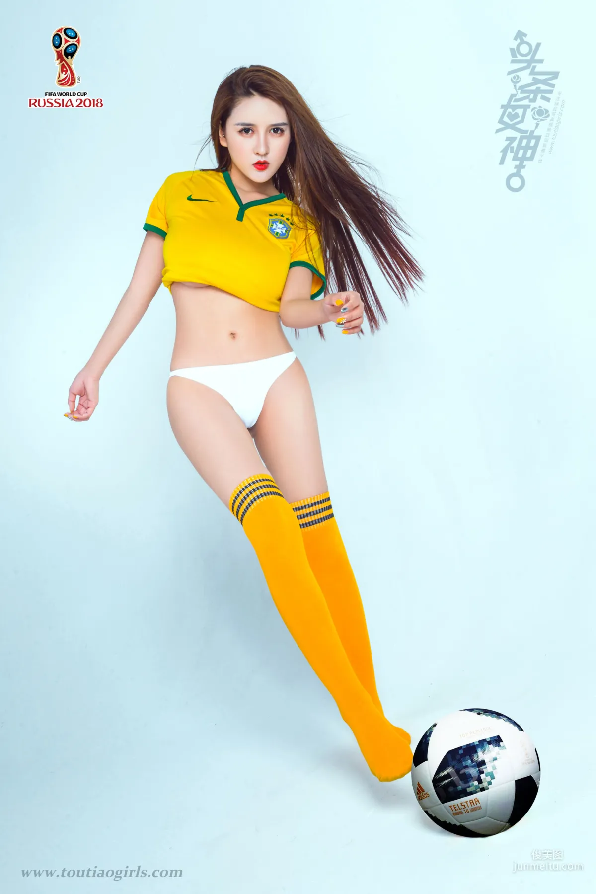 大晗《情深桑巴世界杯》 [頭條女神Toutiaogirls] 寫真集 18