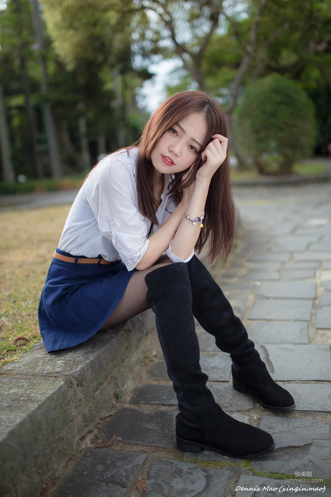[台灣正妹] 思綺《雙溪公園(三套服裝）》 寫真集 75