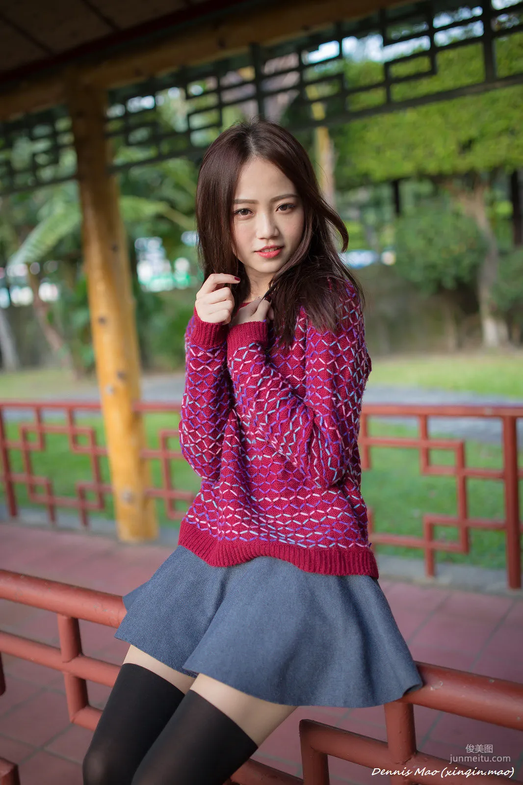 [台灣正妹] 思綺《雙溪公園(三套服裝）》 寫真集 1