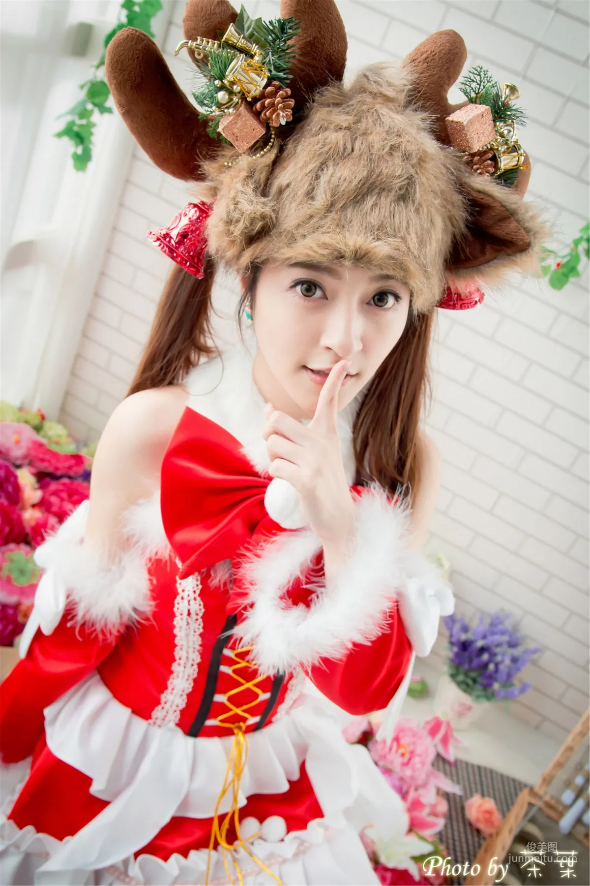 [台湾女神] 李思娴《圣诞萌妹》 写真集19