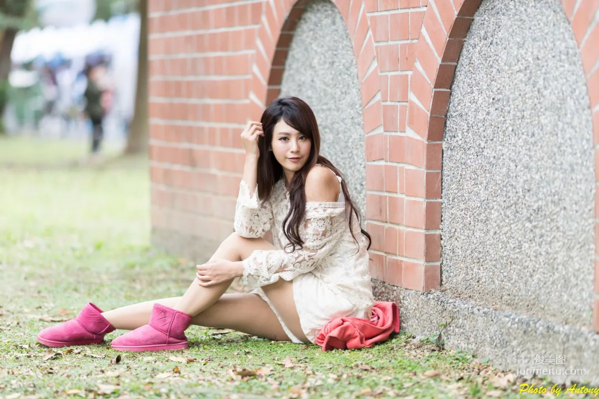 [台灣女神] Miso夏晴《台大外拍》 寫真集 47