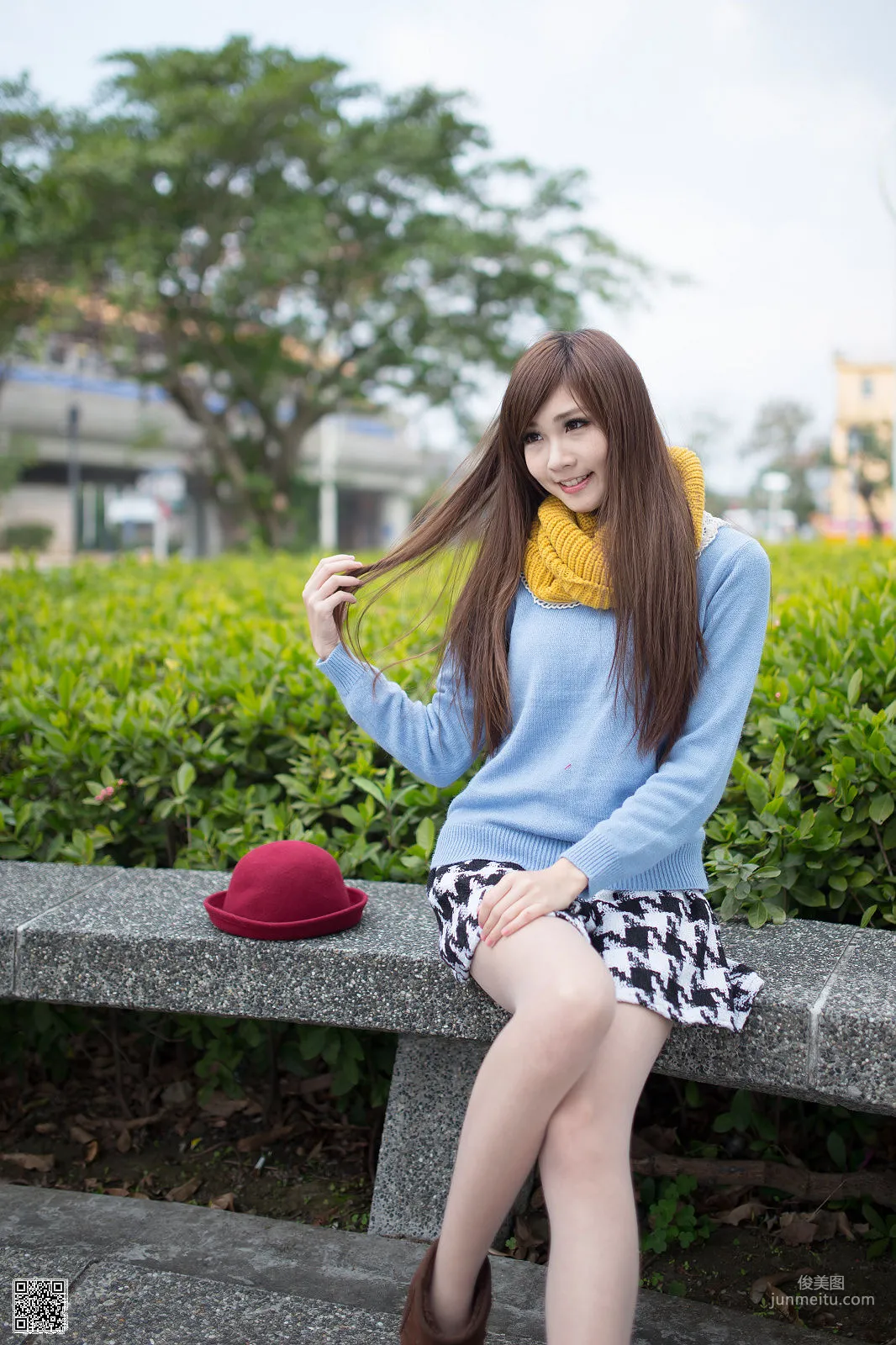 [台灣正妹] 張雅築《台灣花博園區》寫真集 13