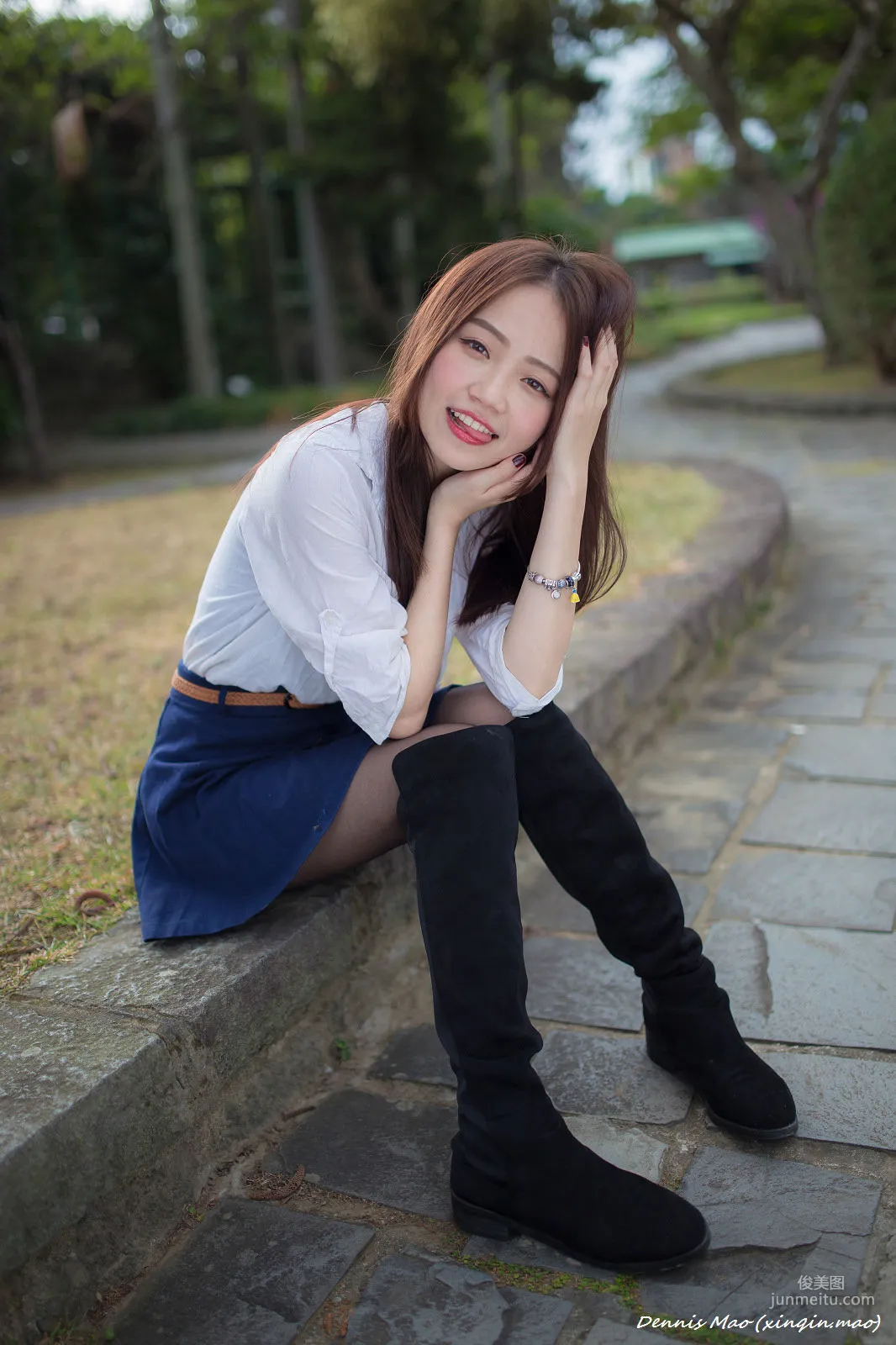 [台灣正妹] 思綺《雙溪公園(三套服裝）》 寫真集 46