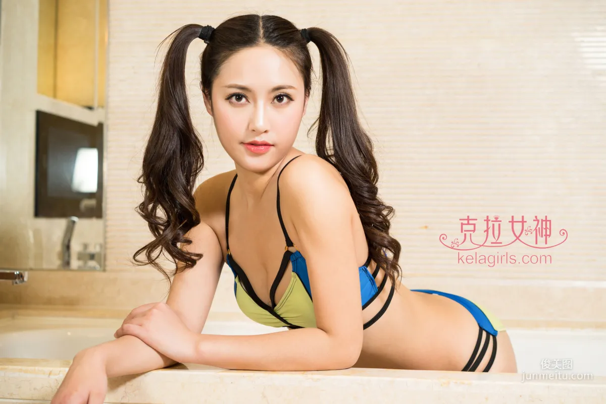 琦琦《我愛洗澡》 [克拉女神Kelagirls] 寫真集 6