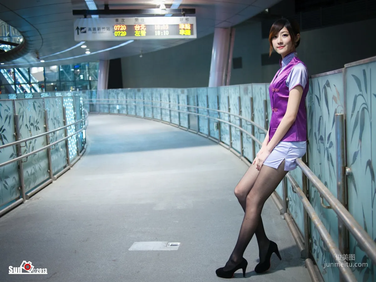 [台灣女神] 林茉晶 - 哈雷女警與空姐 寫真集 30