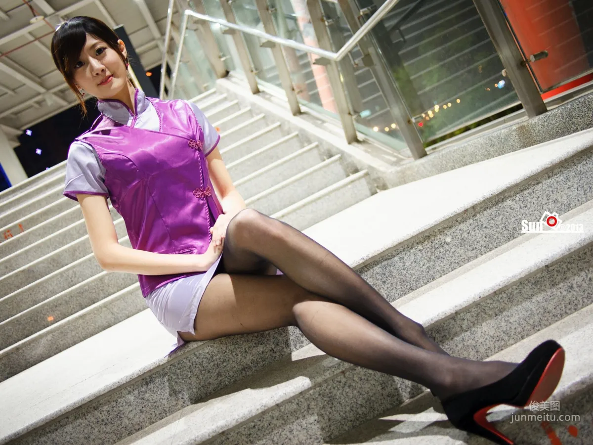 [台灣女神] 林茉晶 - 哈雷女警與空姐 寫真集 36