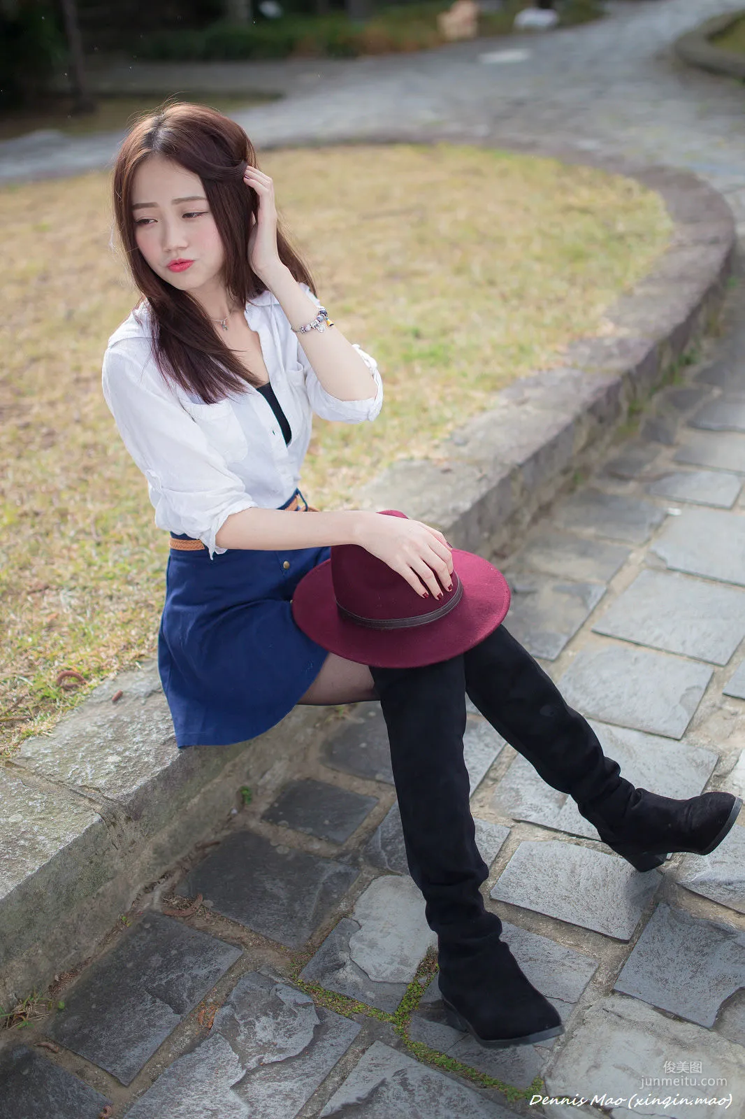 [台灣正妹] 思綺《雙溪公園(三套服裝）》 寫真集 47