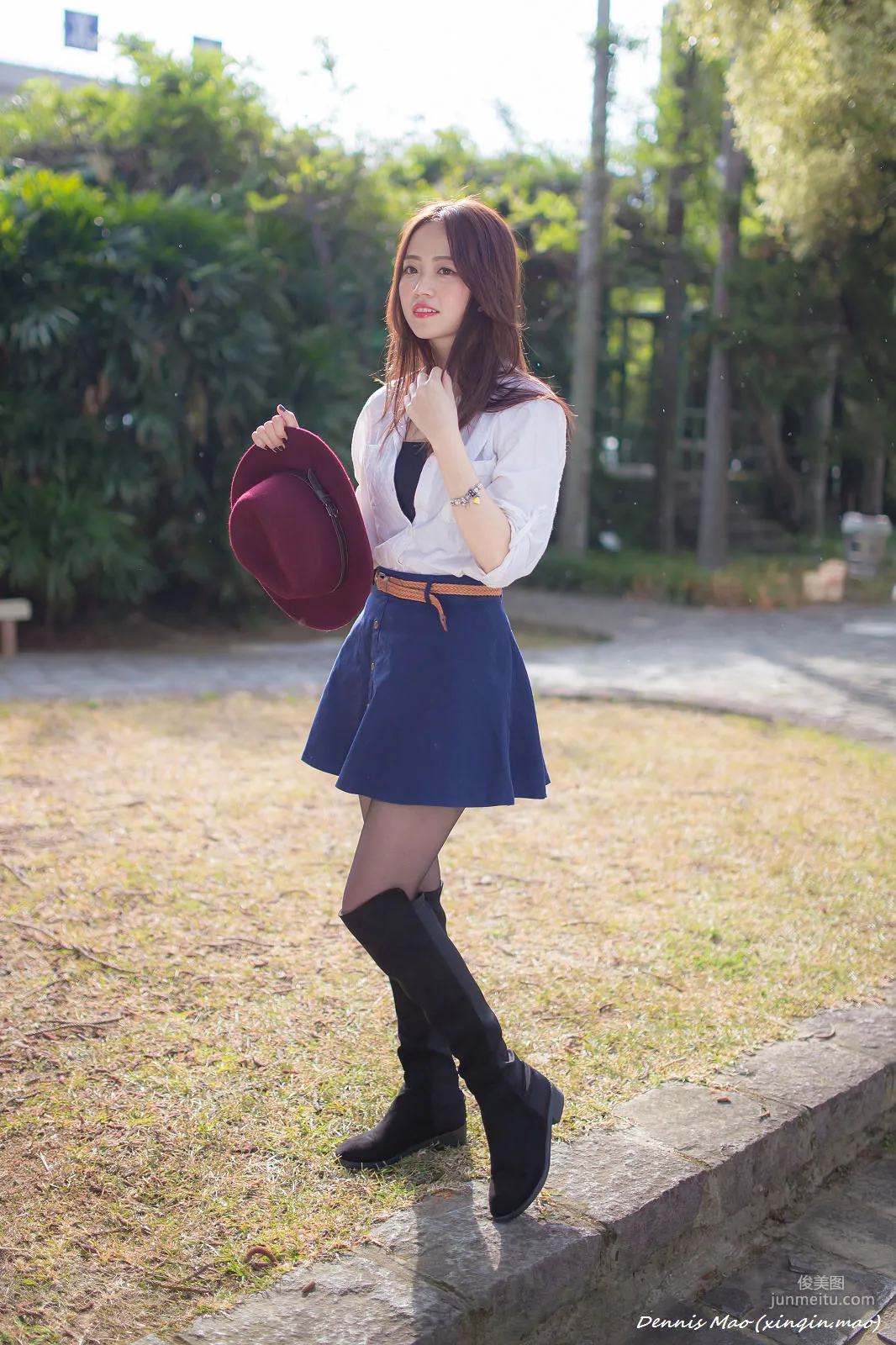 [台灣正妹] 思綺《雙溪公園(三套服裝）》 寫真集 15