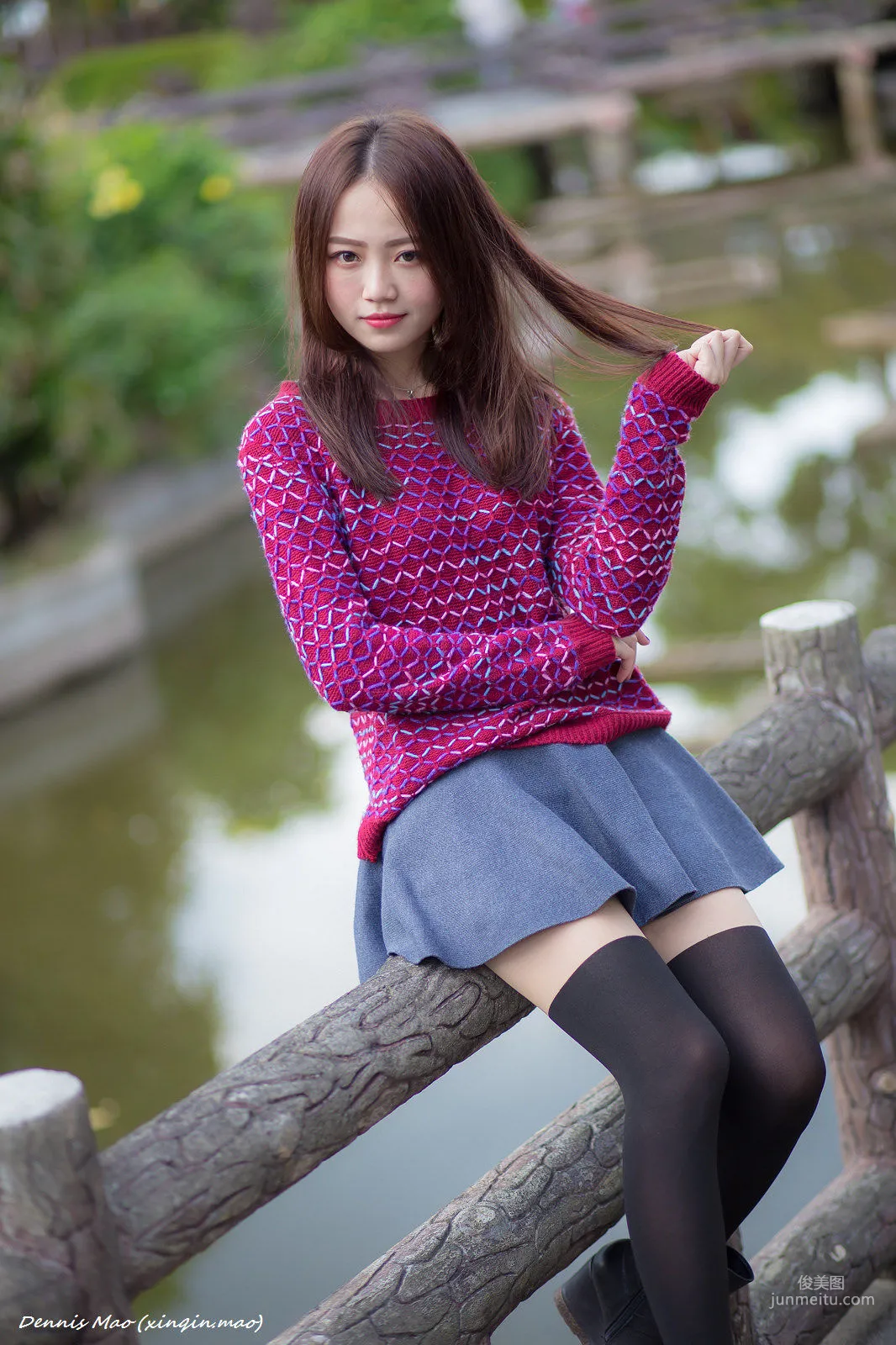 [台灣正妹] 思綺《雙溪公園(三套服裝）》 寫真集 24
