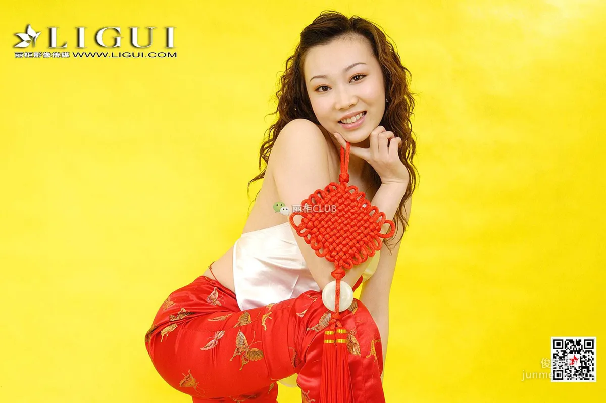 璐璐《新春絲足》 [麗櫃LIGUI] 網絡麗人 寫真集 29