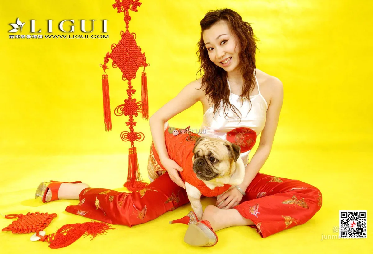 璐璐《新春絲足》 [麗櫃LIGUI] 網絡麗人 寫真集 30