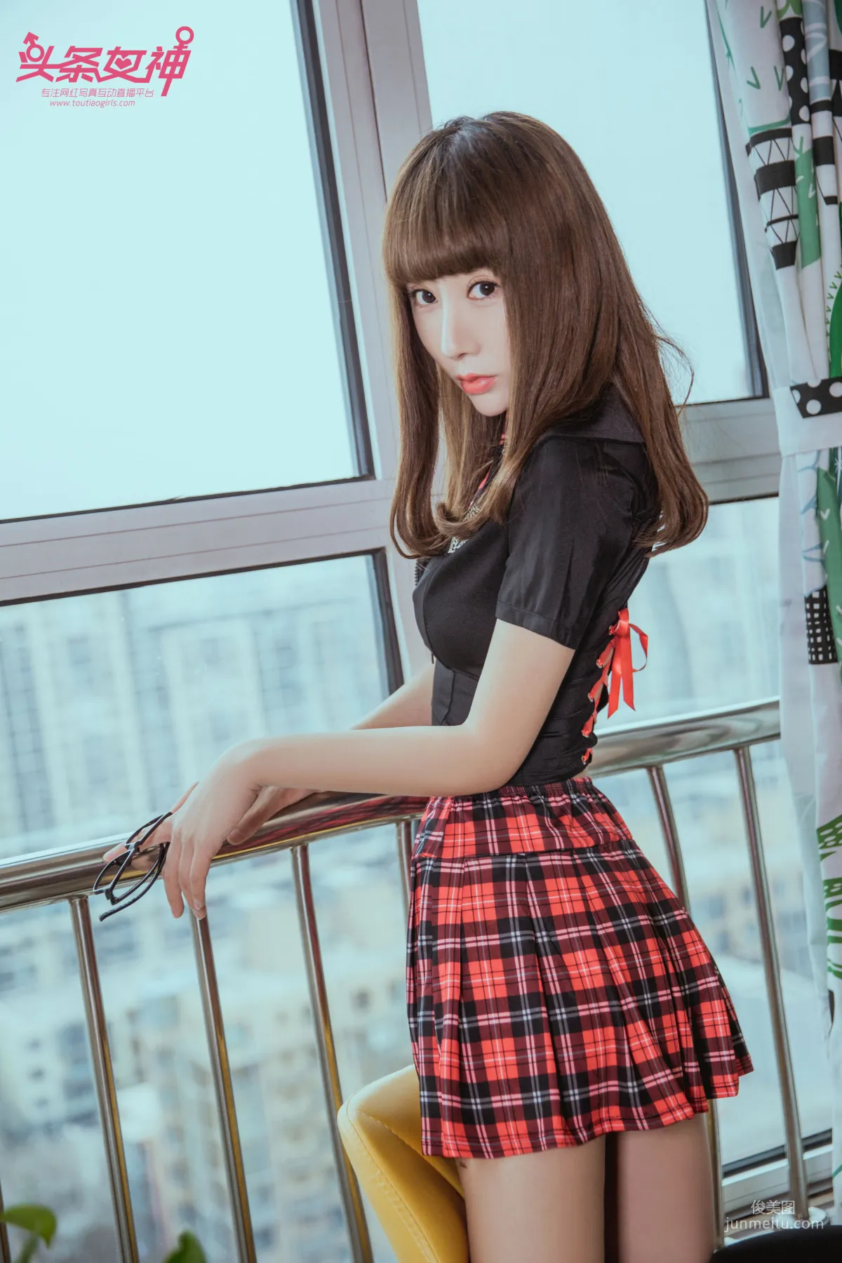 夏笑笑《兼職學妹》 [頭條女神Toutiaogirls] 寫真集 8