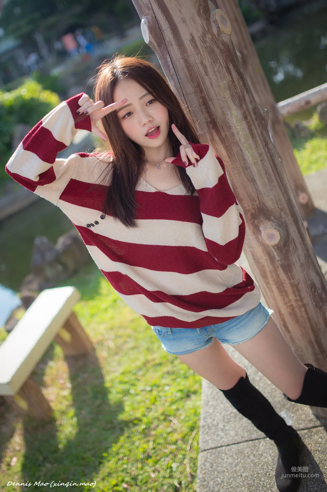 [台灣正妹] 思綺《雙溪公園(三套服裝）》 寫真集 14