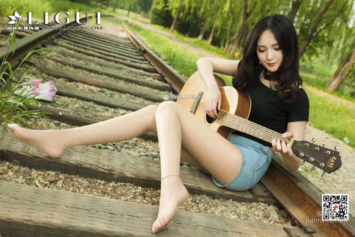 腿模小戈《文藝絲足少女》 [麗櫃LIGUI] 美腿絲足 寫真集 58