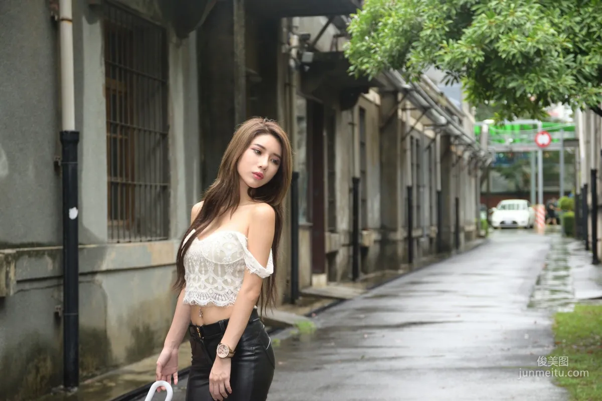 [台灣正妹] 沈雅琪(沈琪琪/沈七七)《皮褲少女》 寫真集 23