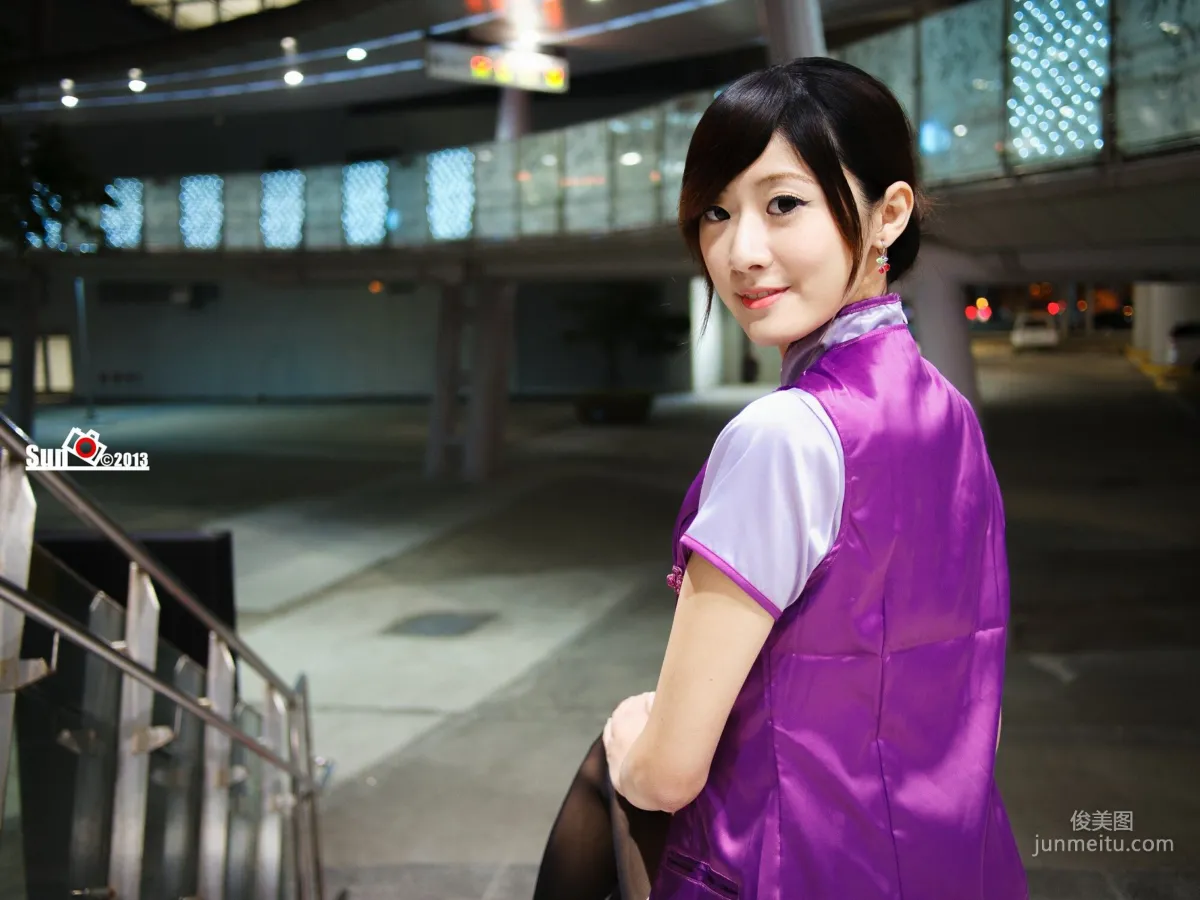 [台灣女神] 林茉晶 - 哈雷女警與空姐 寫真集 41