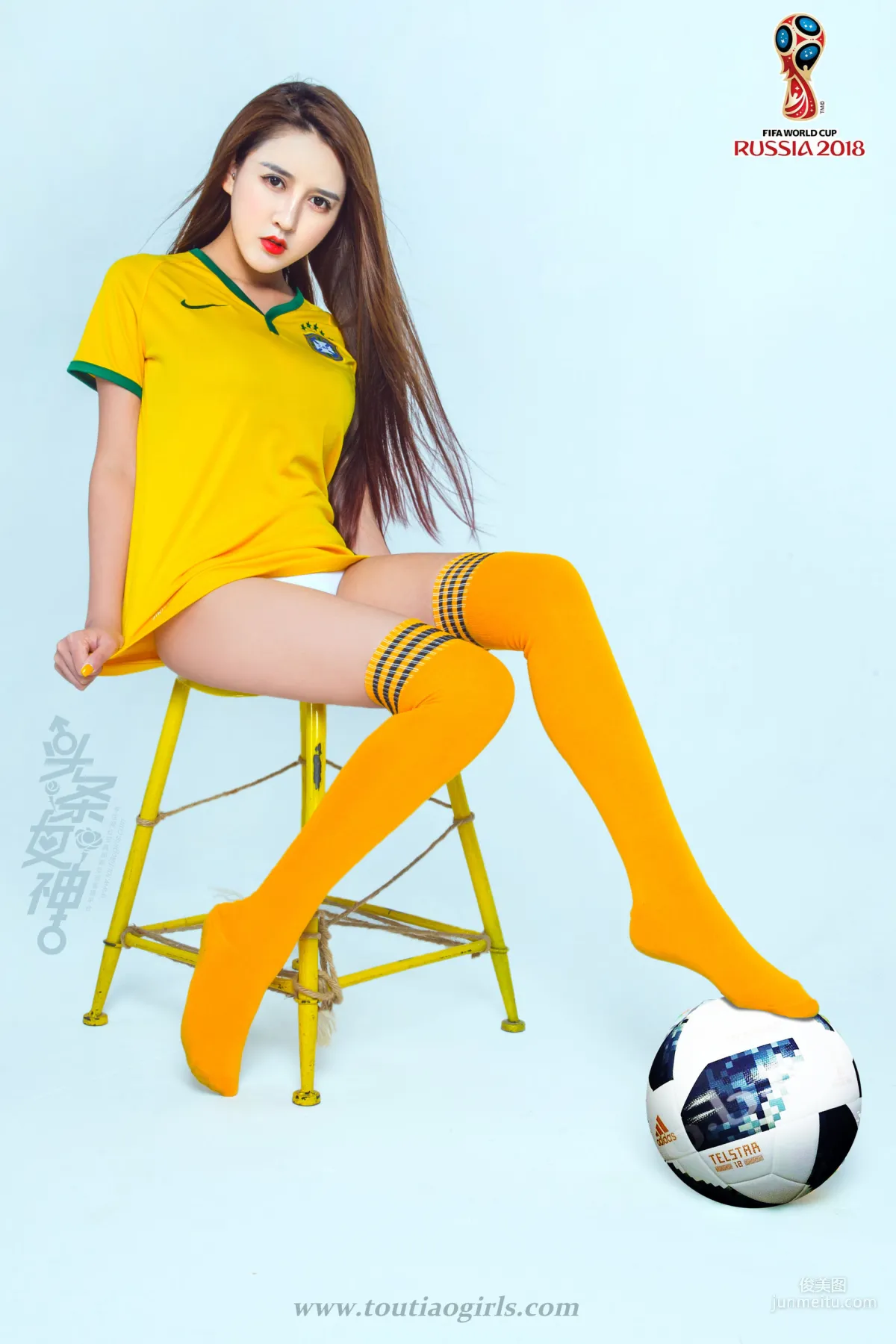 大晗《情深桑巴世界杯》 [头条女神Toutiaogirls] 写真集5