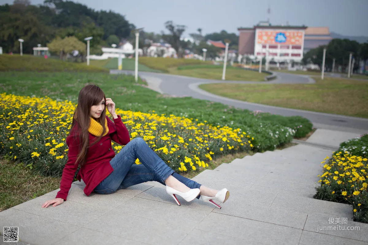 [台灣正妹] 張雅築《台灣花博園區》寫真集 56
