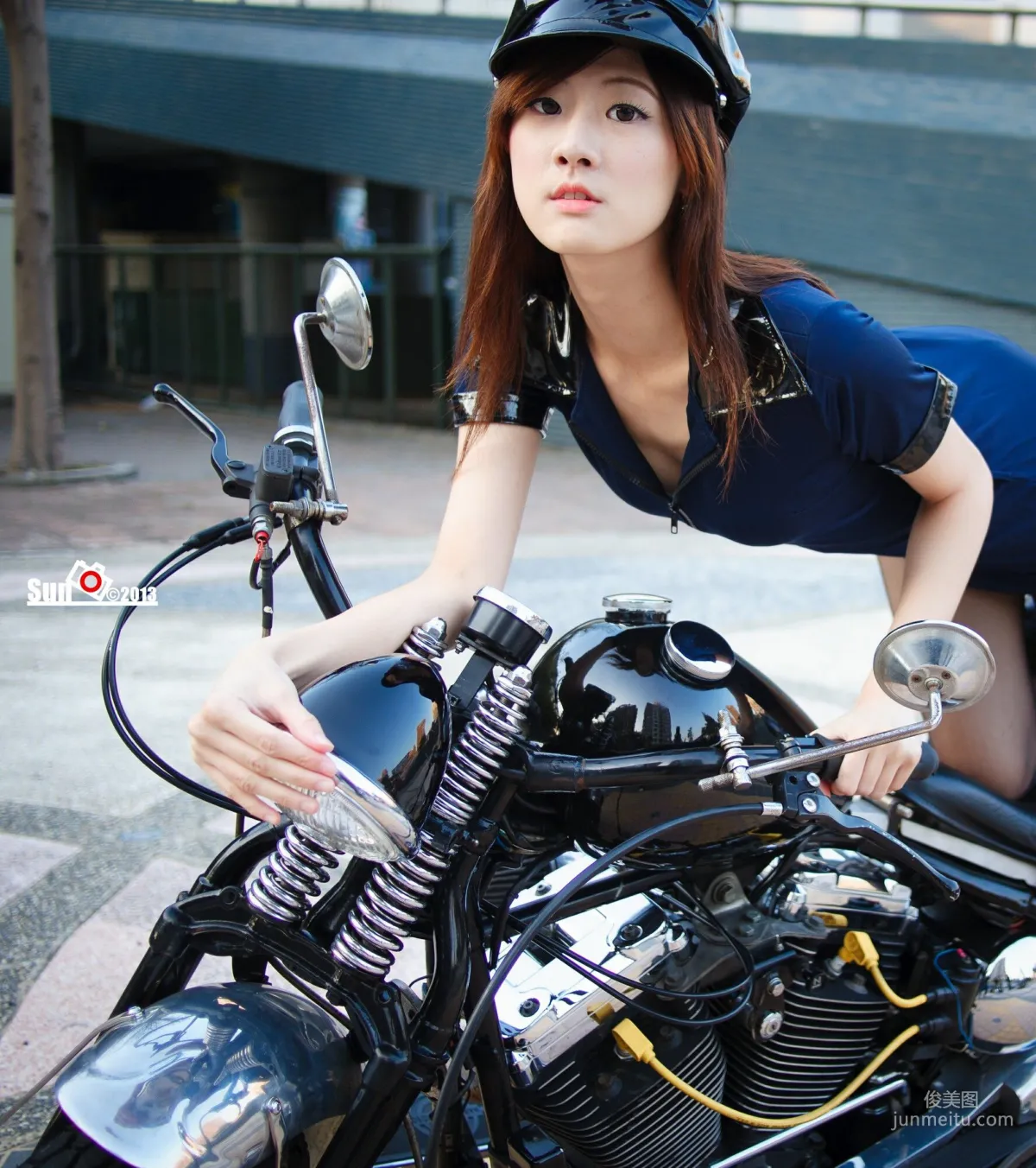 [台灣女神] 林茉晶 - 哈雷女警與空姐 寫真集 6