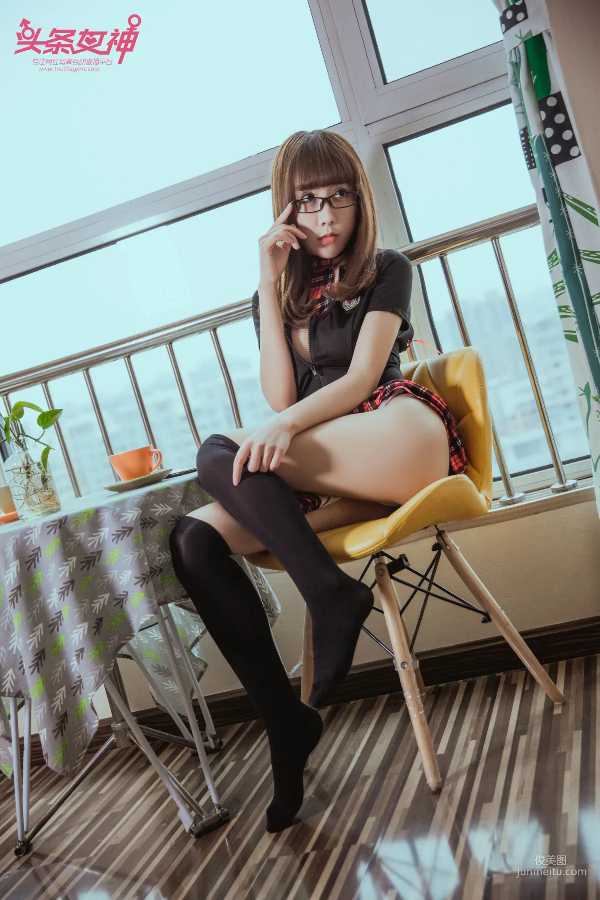 夏笑笑《兼職學妹》 [頭條女神Toutiaogirls] 寫真集 6