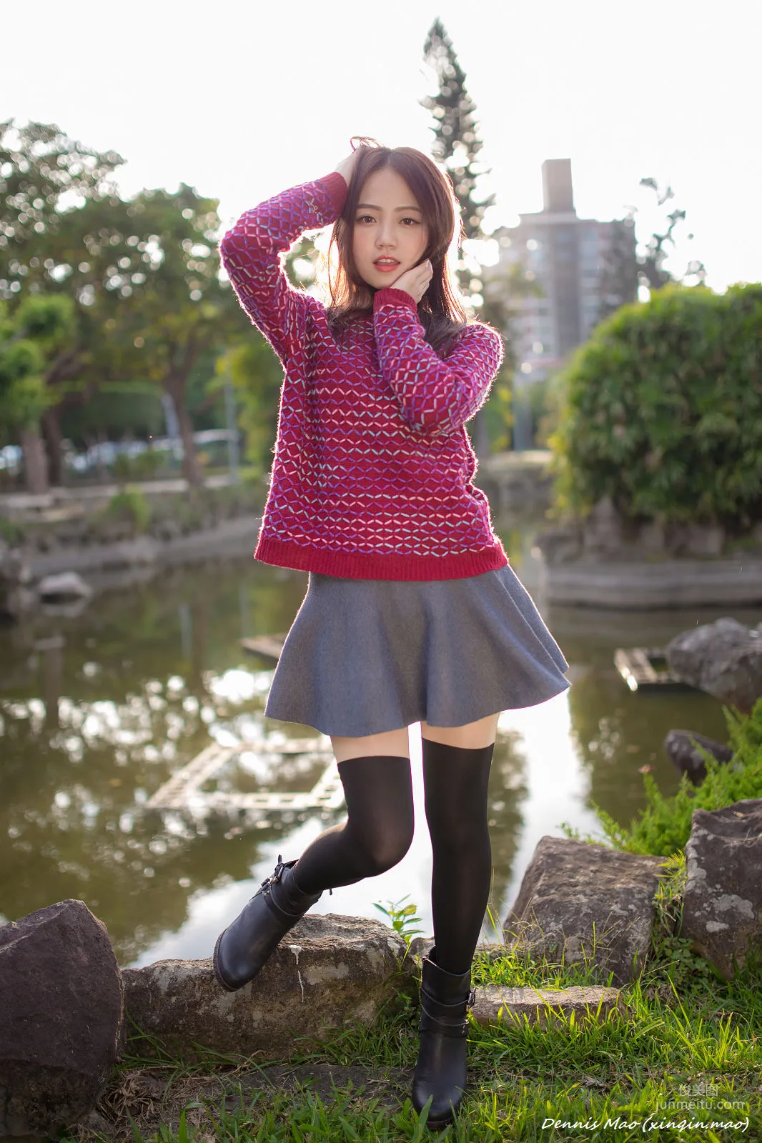 [台灣正妹] 思綺《雙溪公園(三套服裝）》 寫真集 53