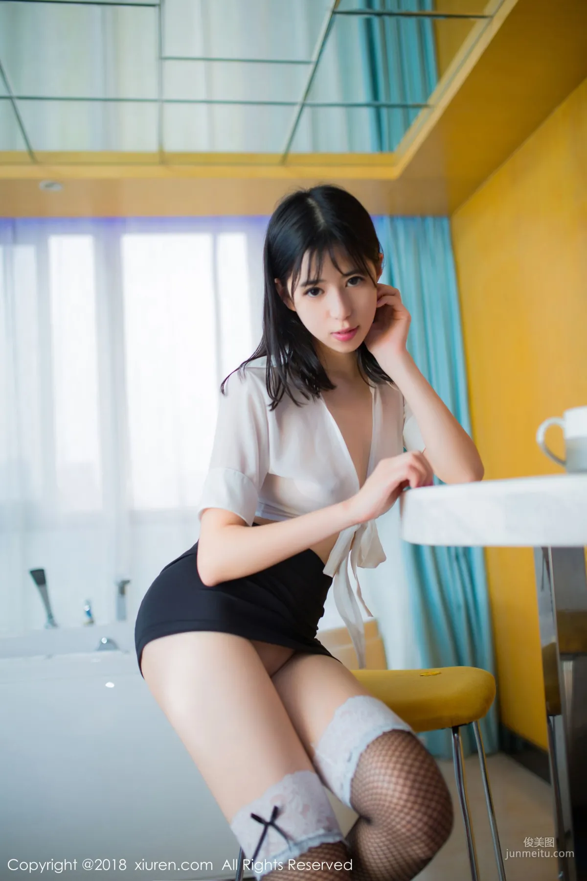 艾栗栗栗栗栗栗吖《女秘OL》 [秀人XIUREN] No.1014 寫真集 12