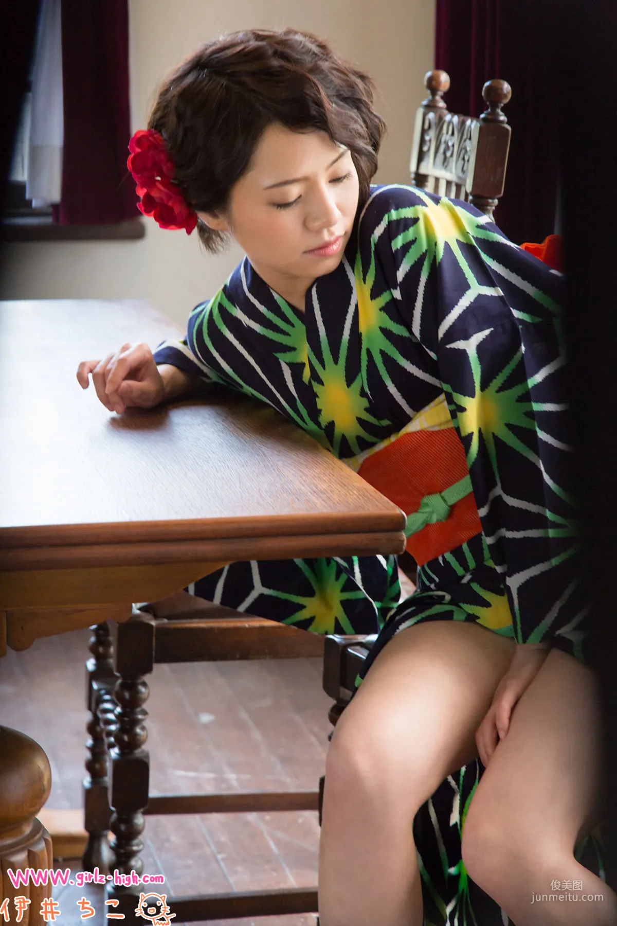 [Girlz-High] Chiko Ii - 和服系列 - ghwb_sp_001_002 寫真集 32