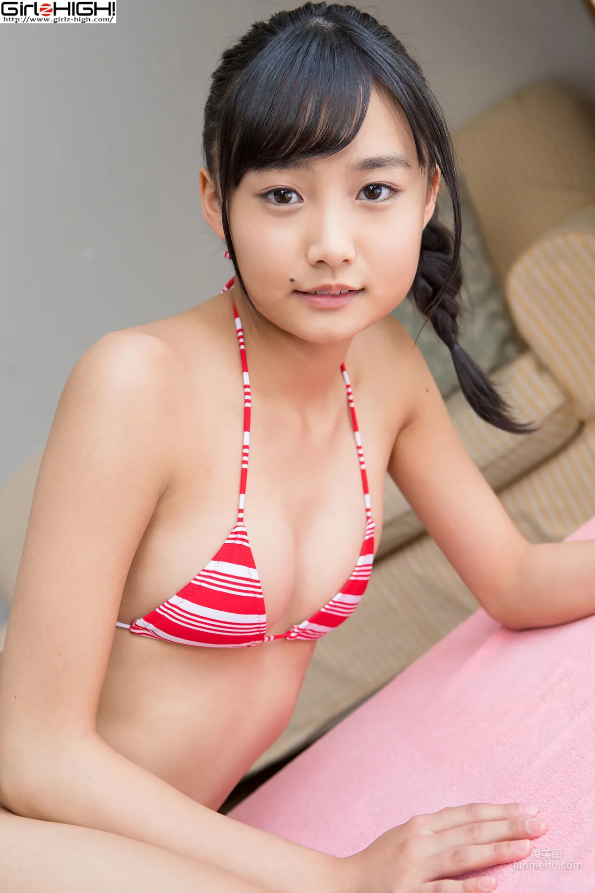 西野花戀《美少女學園》赤ビキニ [Girlz-High] 寫真集 29